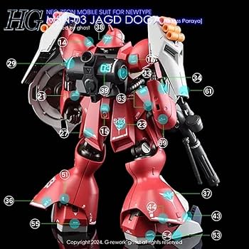 Amazon | HG1 144 MSN-03 ヤクト ドーガ クェス エア 機 用水